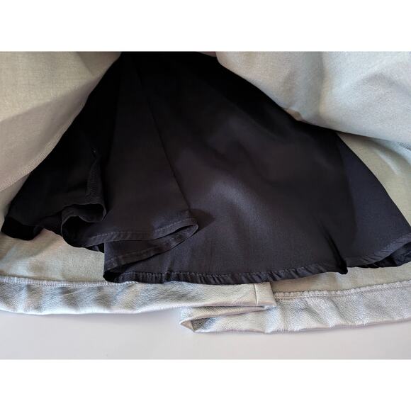 NWT Aniye By Lois Mini Dress Silver IT 40 US 4 Evening Cocktail Made in Italy - Picture 5 of 8